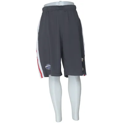 Basketshorts (Grå, Röd, Vit) från Majestic Polyester