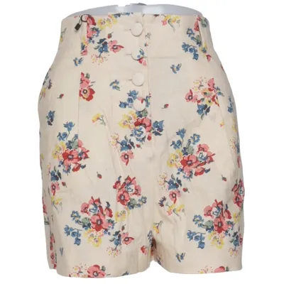 Korte broek (Beige, Meerkleurig) van Sézane Katoen, Linnen, Polyester
