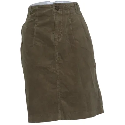 Skirt (Green) from ESPRIT Cotton, Elastane