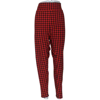 Leggings (Röd, Svart) från Shein Curve Elastan, Polyester