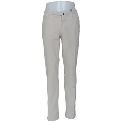 Chinos (Beige) from Incotex Cotton, Elastane