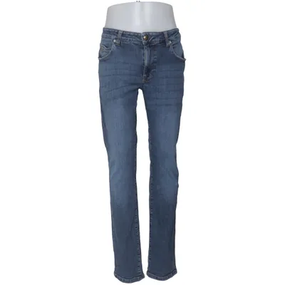 Jeans (Blå) från Hansen & Jacob Bomull, Elastan