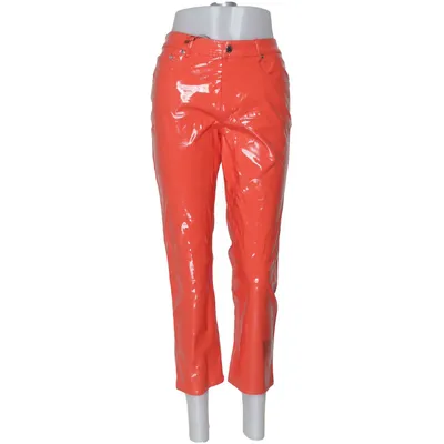 Pantalon en vinyle (Rouge) de Cheap Monday Polyester, Polyuréthane