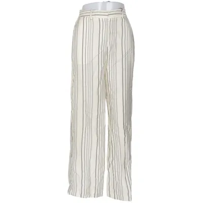Pantalon patte d'éléphant (Beige) de Grifoni Cupro