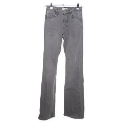 Spijkerbroek (Grijs) van Perfect Jeans Gina Tricot Katoen, Elastaan