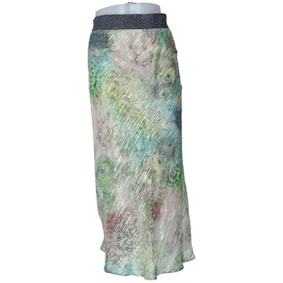 Jupe longue (34560-7290) de Gustav Élasthane, Fibre métallique, Polyester, Soie, Viscose