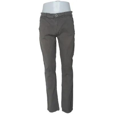 Chinos (Gray) from Lindbergh White Cotton, Elastane