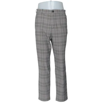 Pantalon de costume (Gris, Beige) de Mennace Élasthane, Polyester, Viscose