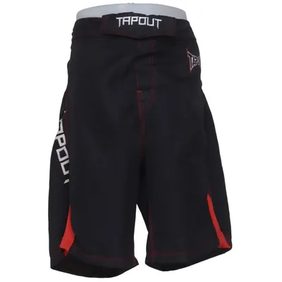 Martial arts pants (Black, Red) from Tapout Polyester