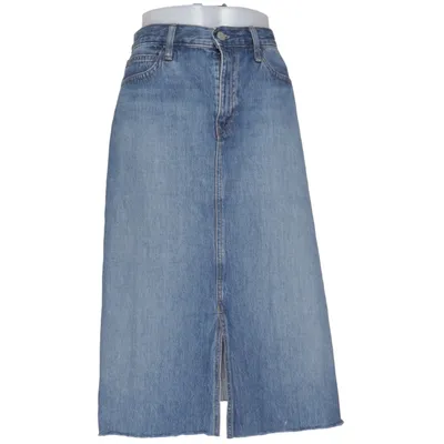 Jupe en jean (Bleu) de Uniqlo Jeans Coton, Polyester
