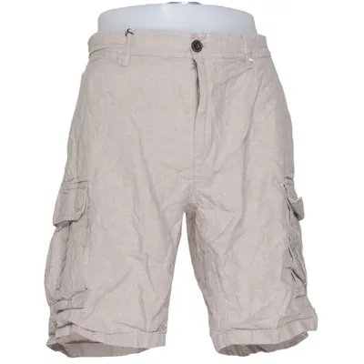 Cargo shorts (Beige) from Dressmann Linen, Organic cotton
