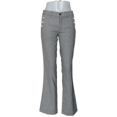 Broek (Zwart, Wit) van Veronica Virta Elastaan, Polyester, Viscose