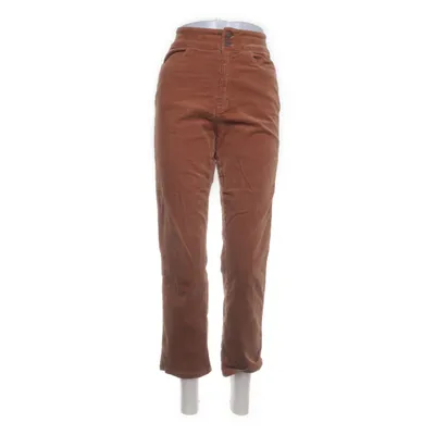 Pantalon en velours (Marron) de Happy Holly Coton, Élasthane