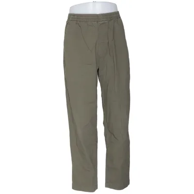Chinos (Groen) van Uniqlo Katoen, Elastaan