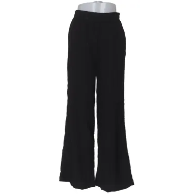 Palazzo broek (Zwart) van Janina Elastaan, Polyester, Viscose
