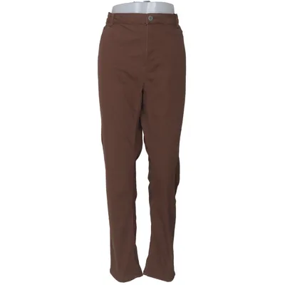 Chinos (Bruin) van Gémo Katoen, Elastaan, Polyester