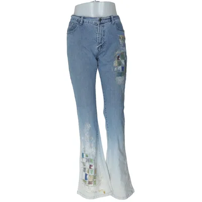 Jeans (Blå, Flerfärgad) från Sushan Bomull, Elastan