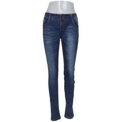 Jeans (Blå) från Just F... Bomull, Elastan, Polyester