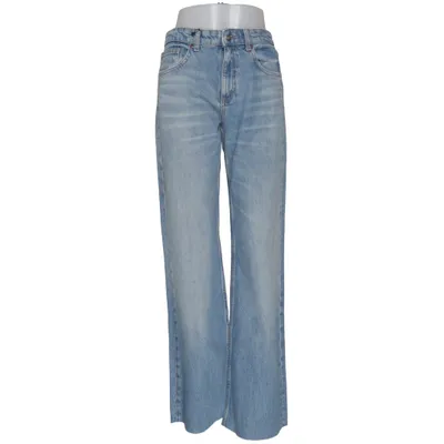 Jeans (Blå) från Zara Bomull, Lyocell, Viskos