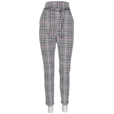 Broek (Zwart, Wit, Roze) van I-X London Elastaan, Polyester