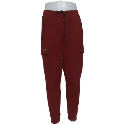 Pantalon de survêtement (Rouge) de Virus Coton, Élasthane, Polyester