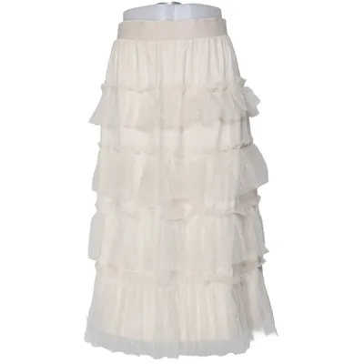 Tulle skirt (Beige) from VILA Polyamide, Polyester