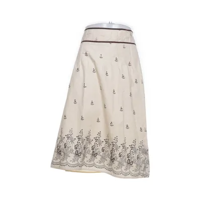 Kjol (Beige, Svart) från H&M Bomull