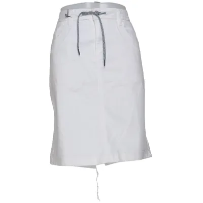 Rok (Wit) van Broadway NYC Fashion Katoen, Elastaan