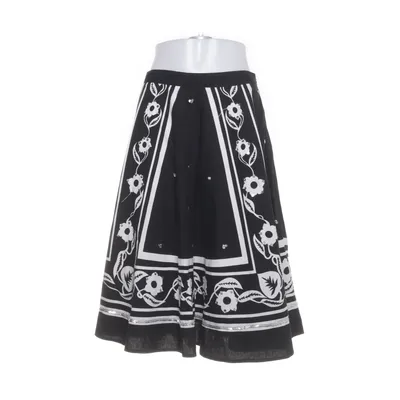 Kjol (Svart, Vit) från Oui Set Bomull