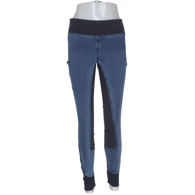 Reithose (Blau, Schwarz) von Equestrian Stockholm Baumwolle, Elasthan, Polyamid, Polyester
