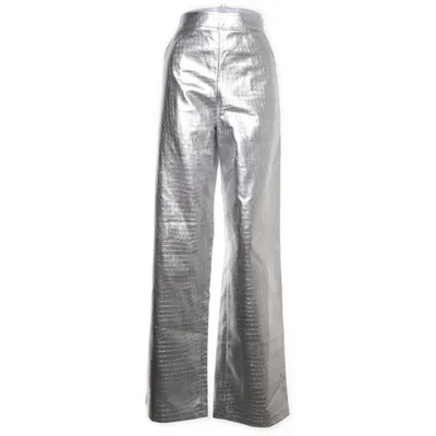 Lackbyxor (Silverfärgad) från Loavies Polyester, Polyuretan