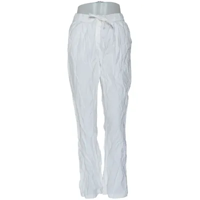 Pants (White) from Up 2 Fashion Cotton, Linen