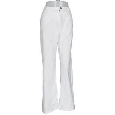Jeans (White) from Deluca Cotton, Elastane