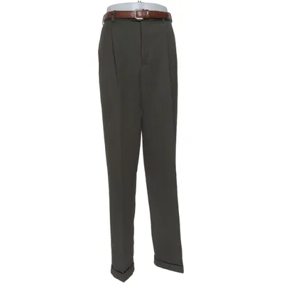 Suit pants (Green) from Melka Polyester, Polyurethane, Wool