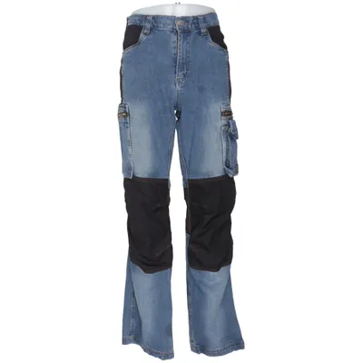 Arbejdsbukser (Blå, Sort) fra Bluewear Bomuld