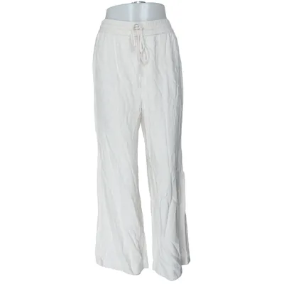 Pantalon patte d'éléphant (Beige) de Selected Femme Lin, Viscose