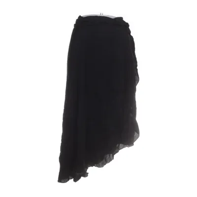 Wrap skirt (Black) from Loness Polyester