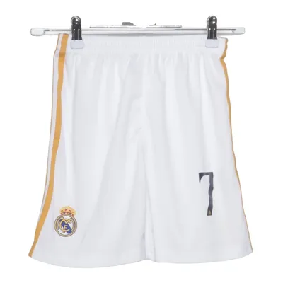 Träningsshorts (Vit, Guldfärgad) från Real Madrid Polyester