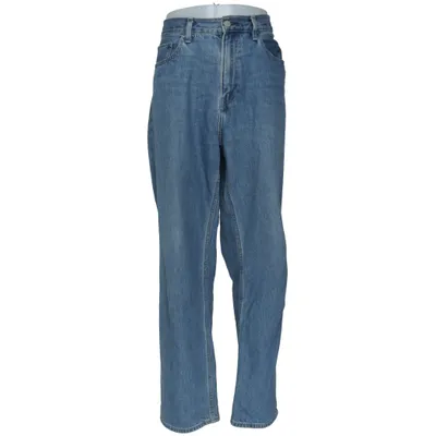 Jeans (Blå) från Uniqlo Jeans Bomull, Polyester