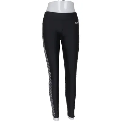 Sportleggings (Zwart, Wit) van Roxy Elastaan, Polyamide