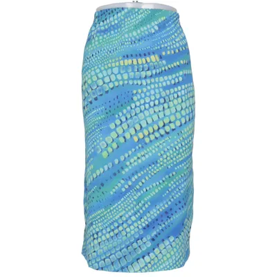 Jupe (Bleu, Vert, Multicolore) de Atelier GS Acétate, Polyester
