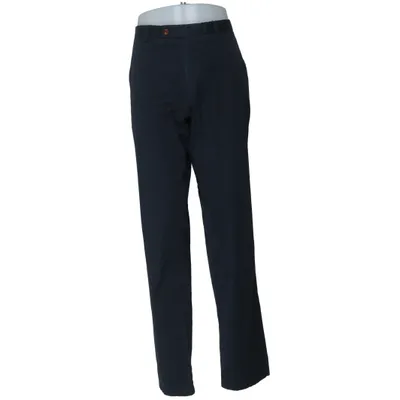 Chinos (Blue) from Oscar Jacobson Cotton, Elastane