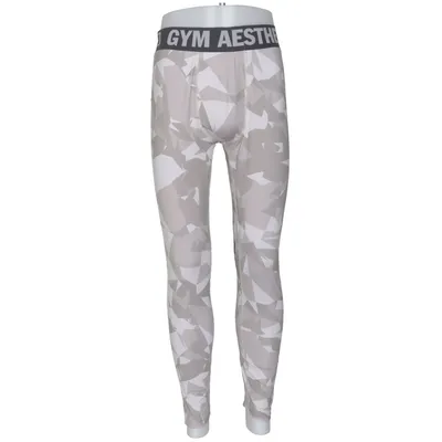 Sports tights (Beige, Black) from Gym Aesthetics Elastane, Polyester