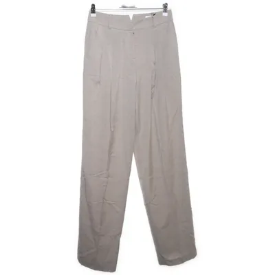 Kostuumbroek (Beige) van The Frankie Shop Tencel, Wol