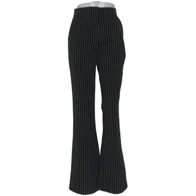 Pants (Black, White) from Monica Geuze x NA-KD Polyester, Viscose