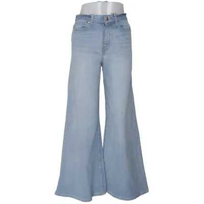 Jeans (Blå) fra Frame Bomuld, Elastan