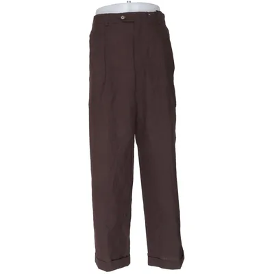 Kostuumbroek (Bruin) van Palm Beach Merinowol, Polyester