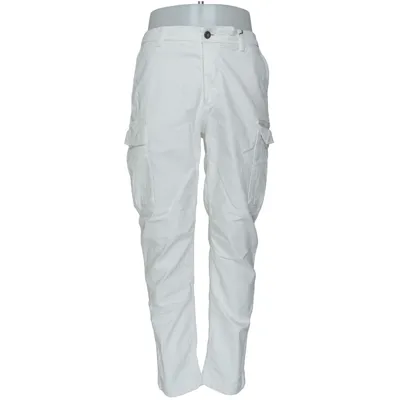 Cargo pants (White) from Eleventy Cotton, Elastane, Lyocell