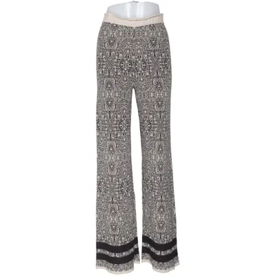 Pants (Black, Beige) from K & US Linen, Viscose