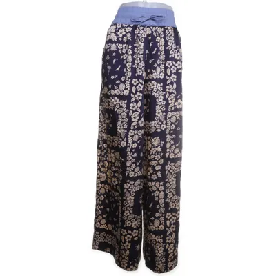 Palazzobyxor (Blå, Beige) från Scotch & Soda Polyester, Bomull